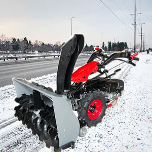 Best Price Walk Behind Snow Sweeper Machine with Electric Starter for Easy Operation Powerful Snow Thrower - Product Image 3