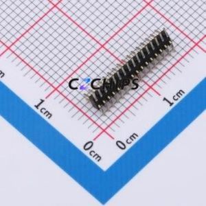 ZX-PZ1.0-2-16PWZ Pin Header SMD,P=1mm Connector ( Pin Structure: 2x16P )( Pitch: 1mm )( Row Spacing: 1mm ) - Product Image 2