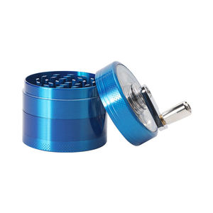 Molinillo de Tabaco Metálico Manual con Manivela, Triturador de Hierbas y Especias de Acero Inoxidable Personalizado - Product Image 6