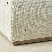 Lit moderne simple et luxueux, rembourré en tissu, taille king size ou queen size, cadre en bois et en fer, lit de chambre à coucher