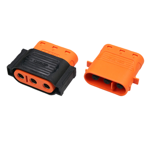 QS6-3P Connector with Sliding Lock Latch, IP67 Waterproof 3-Pin 60A-100A High Current <b>Spark</b> Proof Motor <b>Plug</b> - Product Image 1