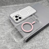 Étui de téléphone magnétique pour iPhone 16 Personnaliser la conception Étui de téléphone portable de charge sans fil pour iPhone 16 15 14 13 12 11