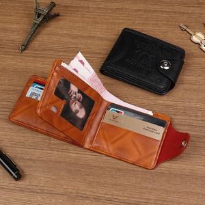 Portefeuille Homme Ultra Léger en PU, Motif Dollar, Style Rétro Européen et Américain, Multifonctionnel, Idéal au Quotidien, Nouveauté Explosive Transfrontalière - Product Image 4