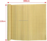 Écran de protection de jardin en PVC Fenc Canisses Écran de confidentialité de clôture de balcon en PVC pour patio de jardin