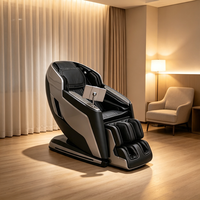 Sillón de Masaje Comercial para Vestíbulo de Hotel, Estilo Oficina, 4D SL Track CE, Gravedad Cero