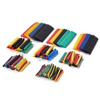 Kit de 164 tubes thermorétractables en polyoléfine ignifuge, isolés, pour câbles et fils