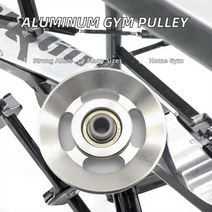 Poulie de gym en aluminium OEM pour usage domestique, diamètre extérieur 88/90/100/114/120 mm, poulie creuse - Product Image 2