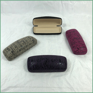 Youli thâm quyến longgang huyện tùy biến cổ điển thời trang PU da cứng kính mát quang học trường hợp kim loại kính trường hợp - Product Image 1