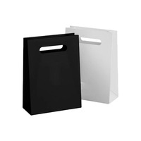 Sacs de transport à provisions cadeaux en papier kraft imprimés personnalisés avec impression de logo à faible quantité minimale de commande pour cosmétiques