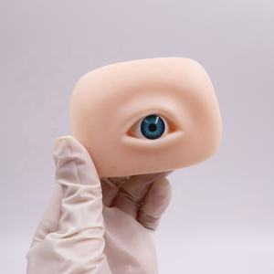 Realista 3D silicona ojo piel ceja práctica modelo piel Nano pelo trazo entrenamiento accesorio para maquillaje <span class=keywords><strong>permanente</strong></span> - Product Image 2