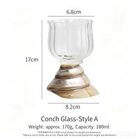 Verres à Martini Faits Main en Coquillages – Élégants, Écologiques et Portables pour Mariages, Cadeaux de Demoiselles d'Honneur et Utilisation au Bureau