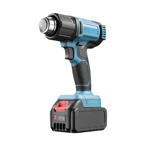<span class=keywords><strong>Pistolet</strong></span> thermique portable haute puissance <span class=keywords><strong>à</strong></span> affichage numérique, <span class=keywords><strong>sans</strong></span> <span class=keywords><strong>fil</strong></span>, <span class=keywords><strong>à</strong></span> température réglable, rechargeable, pour film thermorétractable, au lithium-ion - Product Image 5