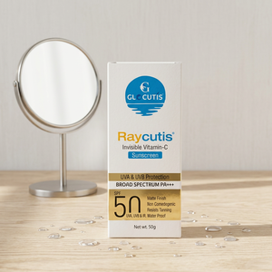 เรย์คูติส 50 กรัม SPF50 PA+++ ครีมกันแดดพร้อมวิตามินซีเพื่อผิวแมตต์ ทนน้ำ ปกป้องผิวจากรังสี UVA UVB สำหรับดูแลผิวหน้า - Product Image 6