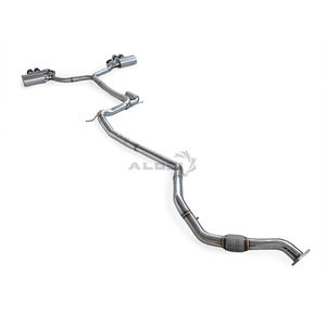 Tuyau d'échappement pour <span class=keywords><strong>Audi</strong></span> <span class=keywords><strong>A4</strong></span>/A5 2.0T B9 2017-2024, tuyau d'échappement intelligent à soupape haute performance, parfaitement adapté - Product Image 6