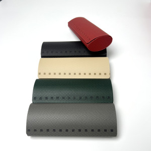 Estuche para Gafas de Sol y Ópticas de Cuero PU Vintage - Caja de Almacenamiento Resistente a Arañazos y Duradera - Product Image 2