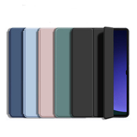 Casing Kulit PU Samsung Tab A11 8.7 Inch, Penyangga Pelindung, Smart Case Tablet untuk Samsung Galaxy Tab A11 S11 11 Inch
