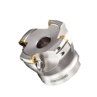 Tête de fraiseuse CNC à Face inclinable pour RPMT, RPMW, EMR, EMRW, 5R, 6R, nez rond, tête de fraiseuse