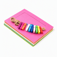 Décoration murale, meilleur cadeau d'anniversaire, kit de bricolage pour accrocher des cadres photo en carton de 3 pouces, lot de 10, B&C ART