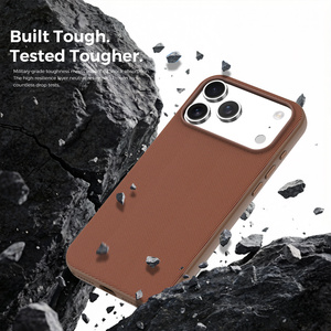 Étui tissé MOCOME Tech pour <span class=keywords><strong>iPhone</strong></span> 18 Pro Max 17 Air 16 Pro 15 Plus 14 avec protection de l'appareil photo, coque magnétique fine en tissu - Product Image 2