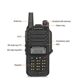 Baofeng GT-3WP IPX7 tùy chỉnh phạm vi chất lượng cao 200km dài kỹ thuật số vô tuyến di động Walkie Talkie <span class=keywords><strong>2</strong></span> cách phát thanh - Product Image 3