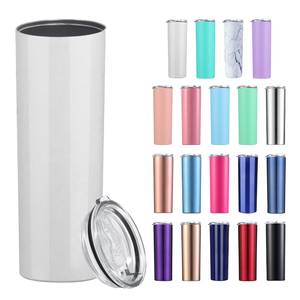 Botella de Agua Aislada de Doble Pared Clásica Multicolor en Existencia al por Mayor de Fábrica, Vaso de Acero Inoxidable 304, Termo Delgado de 20 OZ - Product Image 3