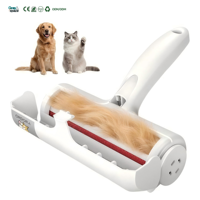 Rouleau anti-poils pour animaux de compagnie réutilisable et auto-nettoyant avec logo personnalisé, portable, pour canapé, vêtements, voiture