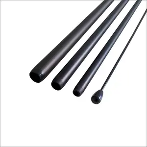 En stock : Kit de mât de drapeau de plage <span class=keywords><strong>grand</strong></span> format 4,5 m noir avec accessoires en fibre de verre et aluminium pour drapeau à plume - Product Image 4