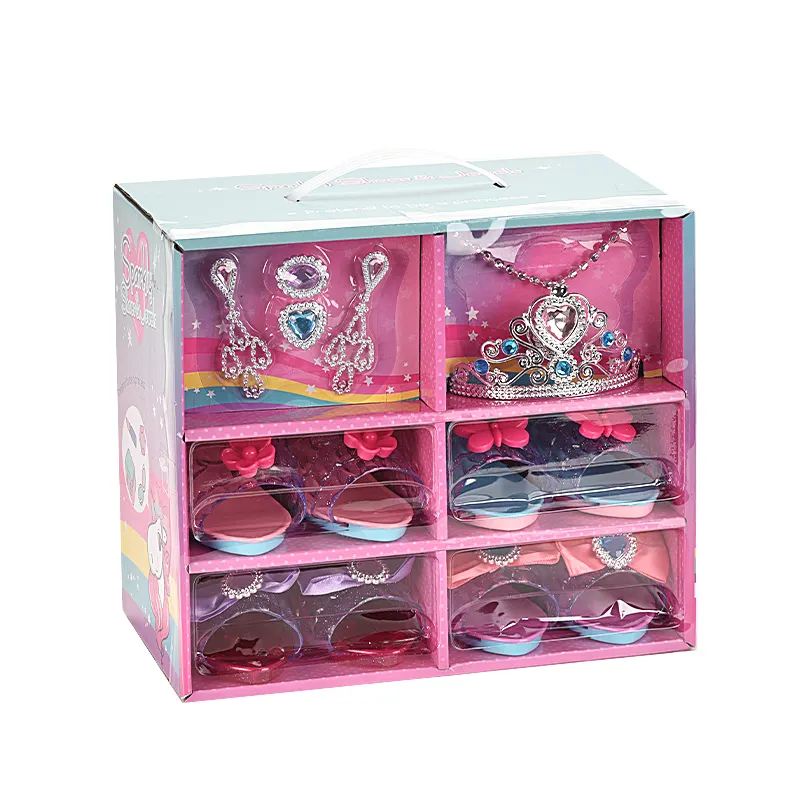 Rollenspiel gestaltete Baby Prinzessinnen verkleiden Spielzeugs chuhe Fashioned Beauties Spielset Prinzessin Schuhe Mädchen Spielzeug für Mädchen