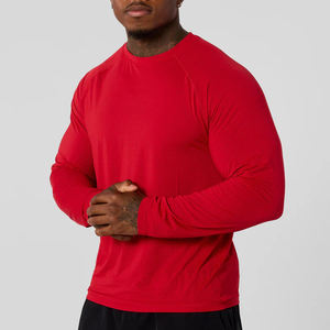 T-shirts à <span class=keywords><strong>manches</strong></span> <span class=keywords><strong>longues</strong></span> en polyester et élasthanne respirant, léger et personnalisé, à <span class=keywords><strong>prix</strong></span> avantageux - Product Image 2