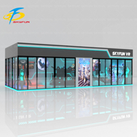 Skyfun One-Stop Service 9D VR Simulator Robot VR rotatif à 360 degrés pour les parcs d'attractions des centres commerciaux intérieurs et extérieurs