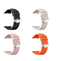 Compatible avec le bracelet sport en silicone pour montre et le modèle iWatch Ultra 49 mm 0191 avec boucle à ardillon
