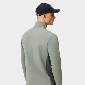 Camisetas de Manga Larga de Nailon y Elastano Transpirables de Alta Calidad para Actividades al Aire Libre, con Cierre de Cremallera, para Gimnasio y Golf - Product Image 5