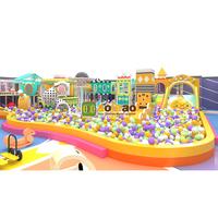 Aoleao Aire de jeux intérieure personnalisée Macaron, piscine à balles, trampoline pour enfants et adultes de tous âges, certifiée CE TUV