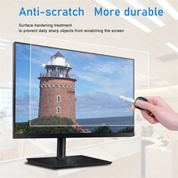 2 Pack High Clear Computer Screen Protector Hoge Gevoelige Monitor Scherm Cover Compatibel Met 19 ''-27'' 16:9 Universele Desktop