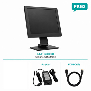 จอภาพตั้งโต๊ะระดับพรีเมียม ขนาด 12.1 นิ้ว อัตราส่วน 4:3 พร้อมขาตั้ง - Product Image 4