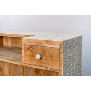 Nuevo Gabinete de Almacenamiento de Madera, Gabinete de Bar Moderno de Madera Sólida para Sala de Estar, Gabinete de Madera Moderno de Alta Calidad - Product Image 1
