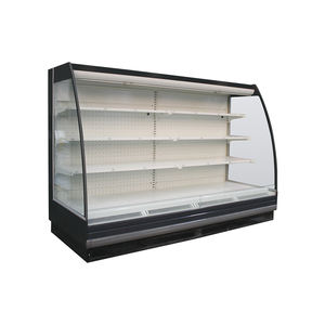 <span class=keywords><strong>Armoire</strong></span> à boissons commerciale refroidie par air <span class=keywords><strong>armoire</strong></span> à rideaux d'air à <span class=keywords><strong>basse</strong></span> température pour lait et fruits - Product Image 3