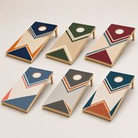 Jeu de Cornhole d'extérieur captivant avec plateau en bois pour les camping-cars, les événements communautaires et les magasins spécialisés