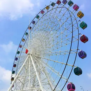 大人のためのフェアグラウンドアトラクション商業巨大な観覧車屋外テーマ遊園地観覧車