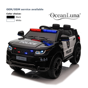 Auto Elettrica per Bambini a Forma di Pickup della Polizia, Giocattolo Autorizzato con Telecomando, 12V - Product Image 6