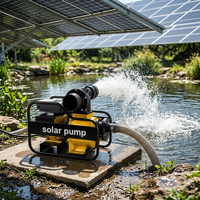 Pompe à eau solaire, pompe à eau solaire pour la maison, pompe à eau solaire pour l'alimentation en eau des villages