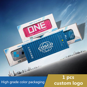 Set Regalo Promozionale Personalizzato per Ufficio, Regali Aziendali di Lusso per Clienti con Logo, Modello di Container Navale in Scala - Product Image 4