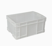 Bac de manutention renforcé en plastique spécifique aux raisins - Panier rectangulaire pour légumes et fruits avec trous de drainage creux