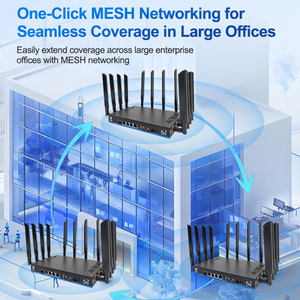 Mới nhất wifi7e Router mt7988av Modem LTE 1.8G Hz nhanh ổn định mạng không dây 2.5Gbps WAN Port 5G Wifi Router với khe cắm thẻ Sim - Product Image 3