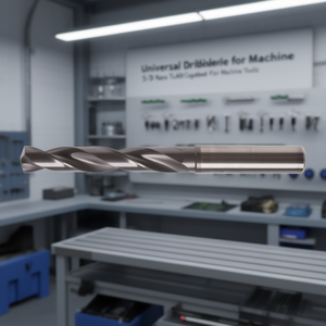 Foret universel en carbure 5xD avec revêtement Nano TiAlN pour machines-outils - Product Image 3