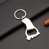 Porte-clés ouvre-bouteille personnalisable, texte gravé au laser, souvenir de mariage, porte-clés en métal de forme unique