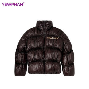 Chaqueta acolchada de invierno para <span class=keywords><strong>hombre</strong></span> de alta calidad, chaqueta de plumón de moda, Abrigo acolchado personalizado de ganso - Product Image 4