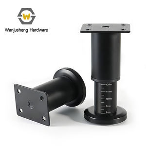 Pieds de support réglables pour canapés et armoires, base suspendue, cadre de support porteur, accessoires de quincaillerie rétractables - Product Image 1