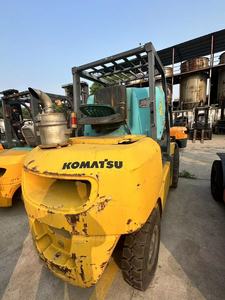 Cost Effective Used Komatsu FD50 Diesel Forklift 5 Ton Two/Three Stage Mast 1220x125x50 <b>Fork</b> Dimensions Best Choice for Buyers - Product Image 5