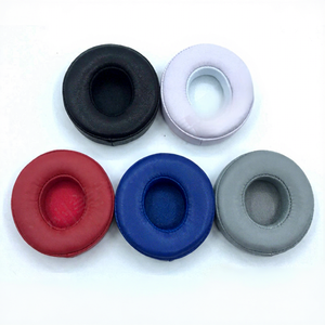 Coussinets d'oreille en peau d'agneau pour écouteurs sans fil Beats SOLO2 <span class=keywords><strong>SOLO3</strong></span>, coussinets de remplacement confortables à porter - Product Image 2